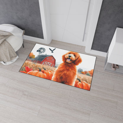 Fall Doodle Heavy Duty Floor Mat