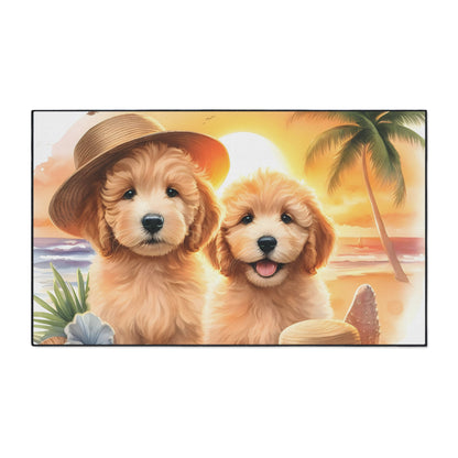 Doodle Puppies Heavy Duty Floor Mat