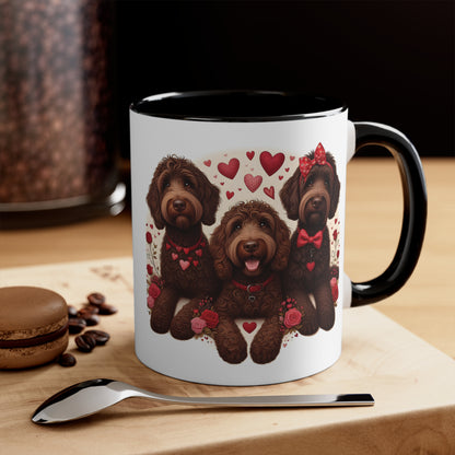 Chocolates for Valentine's Day - Accent Coffee Mug, 11oz