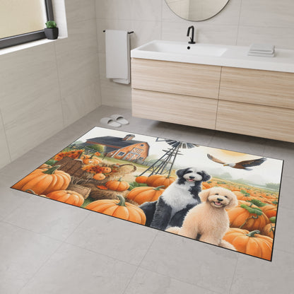 Fall Doodles Heavy Duty Floor Mat