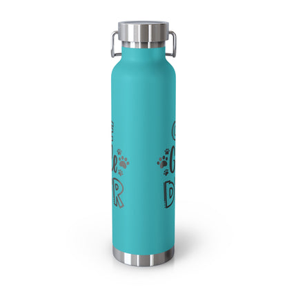 Obsessive Goldendoodle Disorder Copper Vacuum Insulated Bottle, 22oz