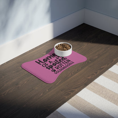 Home of a Spoiled Goldendoodle - Bone Shaped Feeding Mats