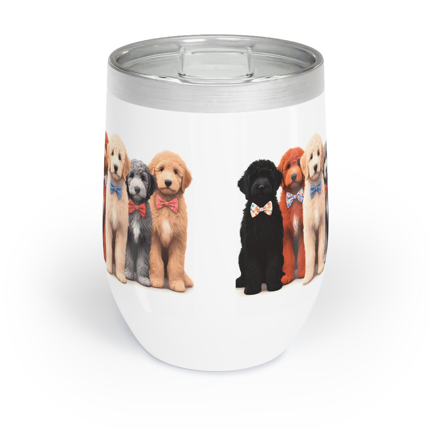 Doodles Doodles Doodles Chill Wine Tumbler