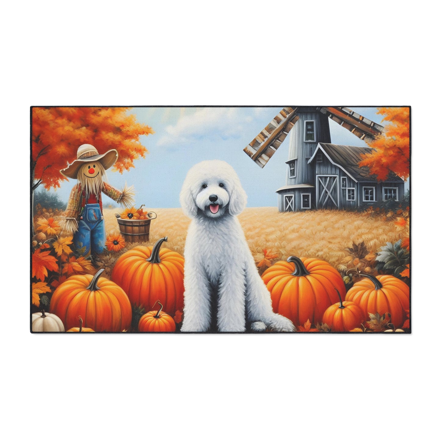 Happy Fall Heavy Duty Floor Mat