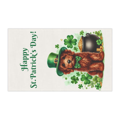 Happy Doodle St. Patrick's Day - Kitchen Tea Towel