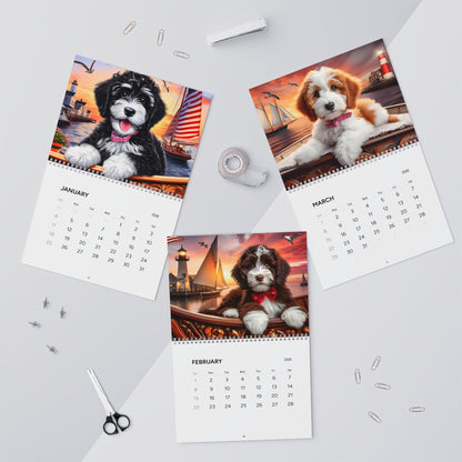 Doodles on a Sailboat - All Year - Wall Calendars (2026)