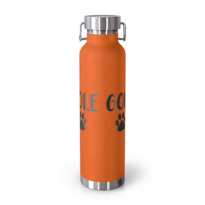 Goldendoodle Mom Copper Vacuum Insulated Bottle, 22oz