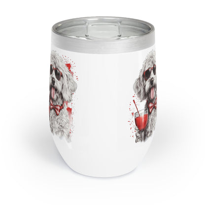 Doodle Chill Wine Tumbler