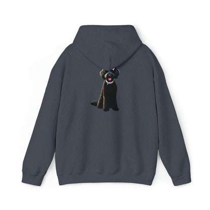 Black Doodle Unisex Heavy Blend™ Hooded Sweatshirt