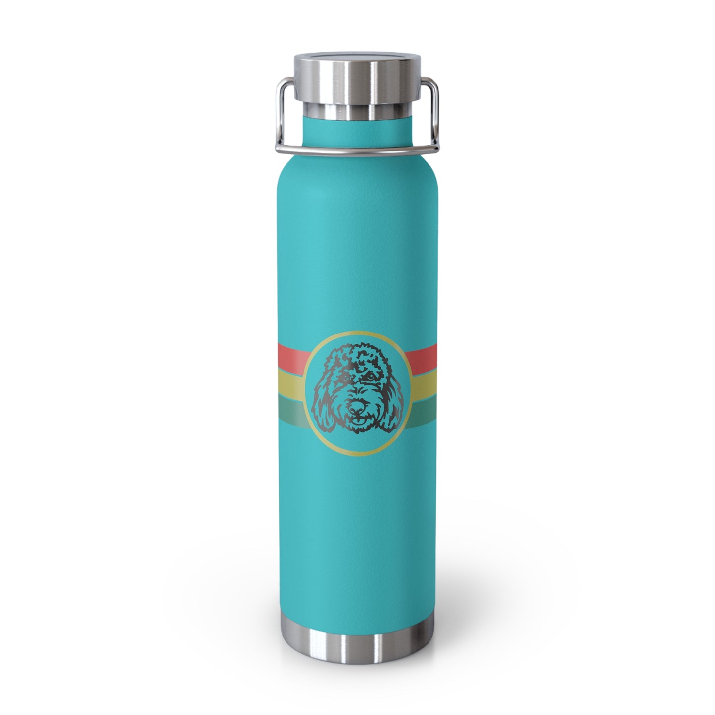 Doodle Copper Vacuum Insulated Bottle, 22oz