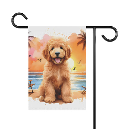 Beach Doodle Garden & House Banner