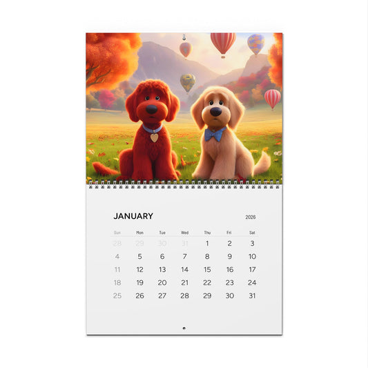 Doodles of All Colors - Wall Calendars (2026)