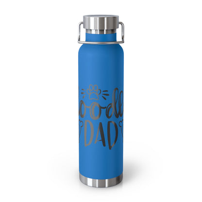 Doodle Dad Copper Vacuum Insulated Bottle, 22oz