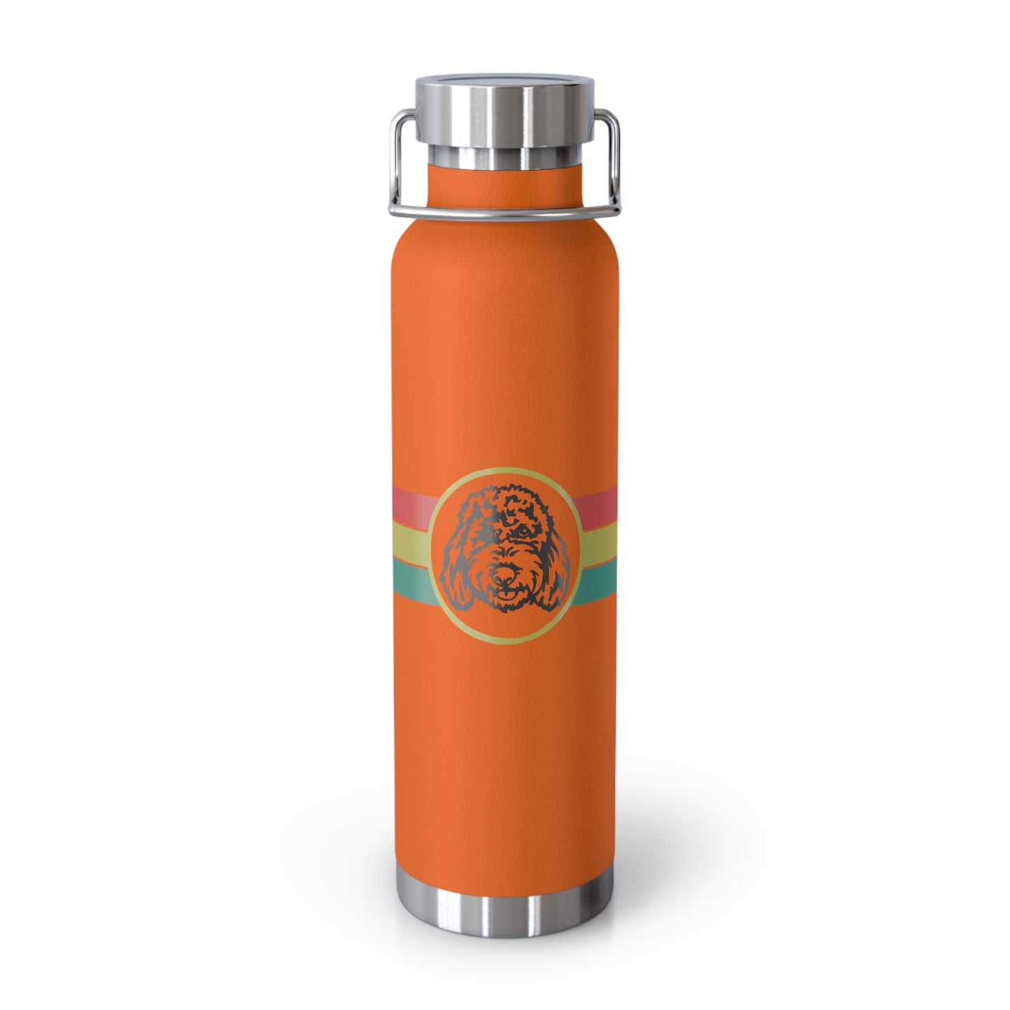 Doodle Copper Vacuum Insulated Bottle, 22oz