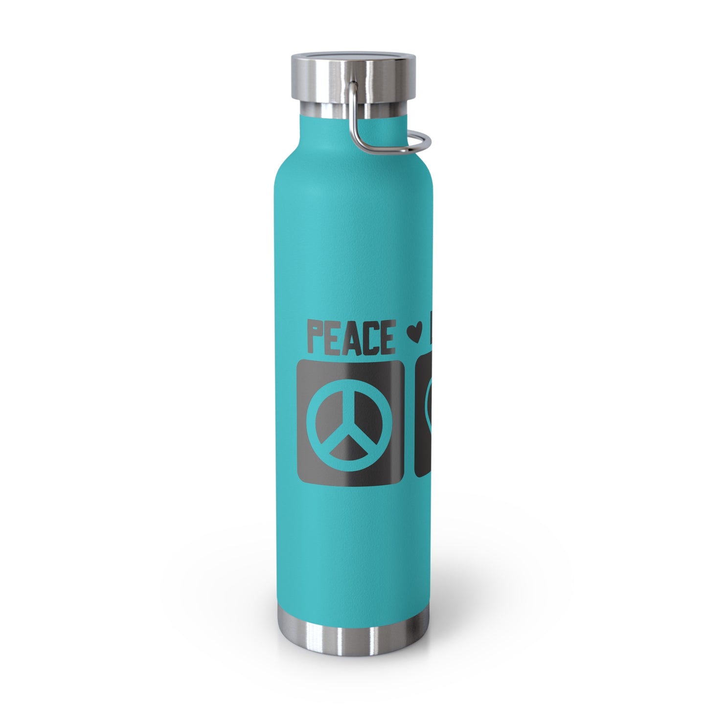 Peace Love Dogs Copper Vacuum Insulated Bottle, 22oz