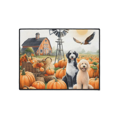 Fall Doodles Heavy Duty Floor Mat