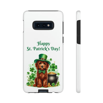 Happy Doodle St. Patrick's Day - Tough Cases - Apple iPhone, Samsung Galaxy, and Google Pixel