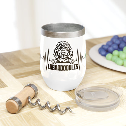 Labradoodles Chill Wine Tumbler