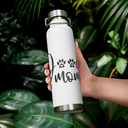 Doodle Mom Copper Vacuum Insulated Bottle, 22oz