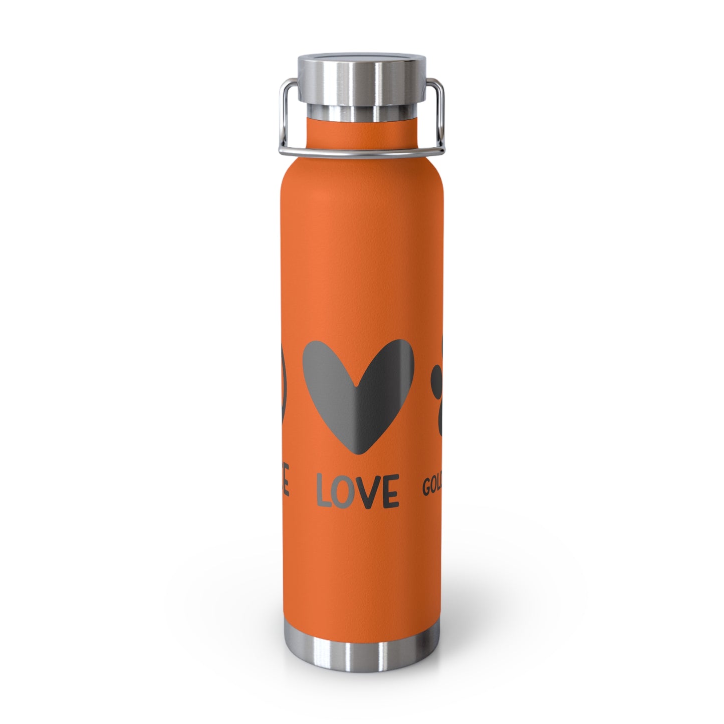 Peace Love Goldendoodles Copper Vacuum Insulated Bottle, 22oz