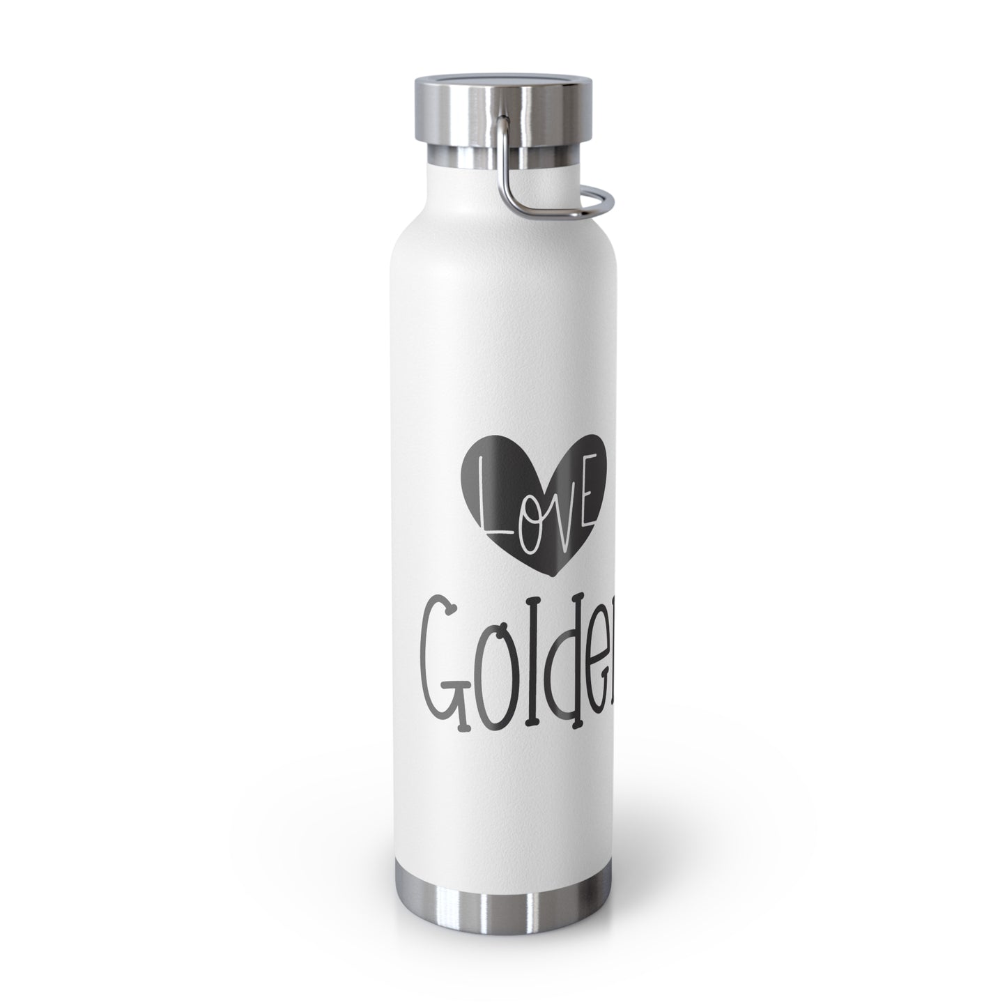 Love My Goldendoodle Copper Vacuum Insulated Bottle, 22oz