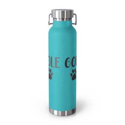 Goldendoodle Mom Copper Vacuum Insulated Bottle, 22oz