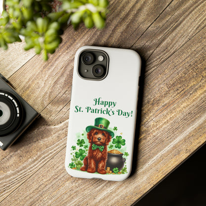 Happy Doodle St. Patrick's Day - Tough Cases - Apple iPhone, Samsung Galaxy, and Google Pixel