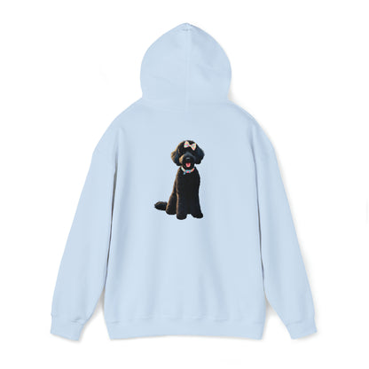 Black Doodle Unisex Heavy Blend™ Hooded Sweatshirt