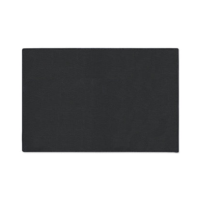 Black Doodles Fall Heavy Duty Floor Mat