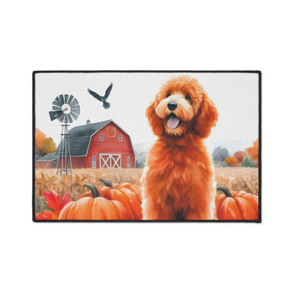 Fall Doodle Heavy Duty Floor Mat