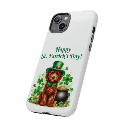 Happy Doodle St. Patrick's Day - Tough Cases - Apple iPhone, Samsung Galaxy, and Google Pixel