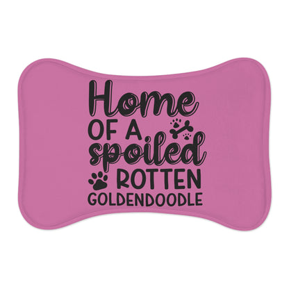 Home of a Spoiled Goldendoodle - Bone Shaped Feeding Mats