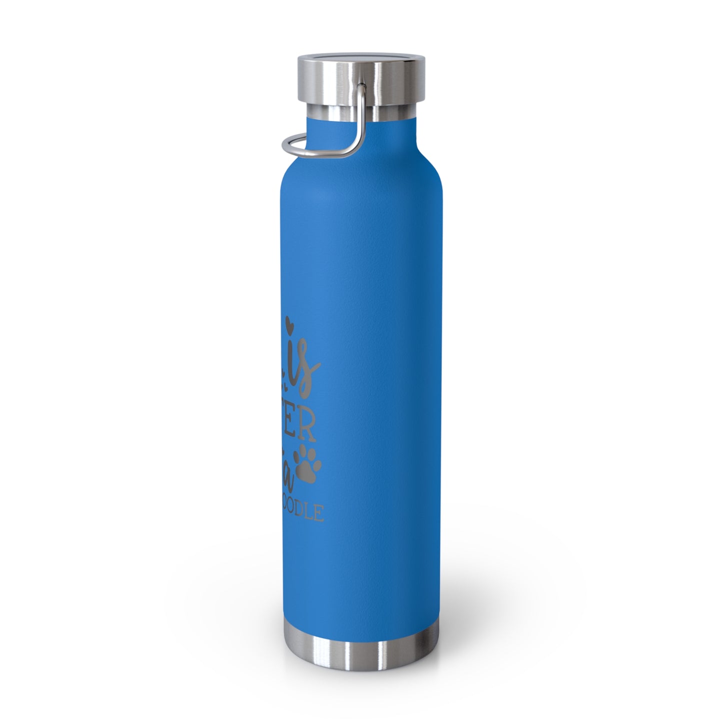 Life is Better Goldendoodle Copper Vacuum Insulated Bottle, 22oz