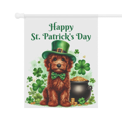 Happy Doodle St. Patrick's Day - Garden & House Banner