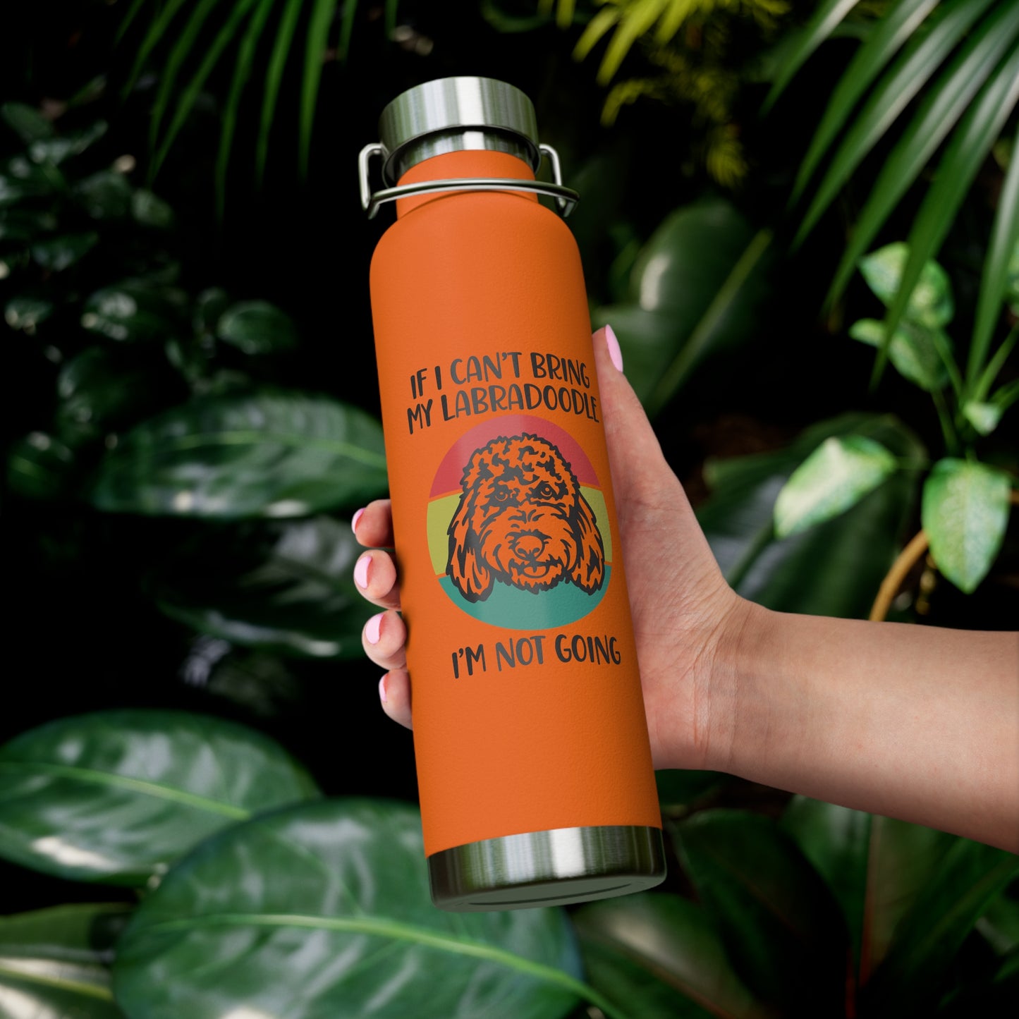 If I can't bring my Labradoodle Copper Vacuum Insulated Bottle, 22oz