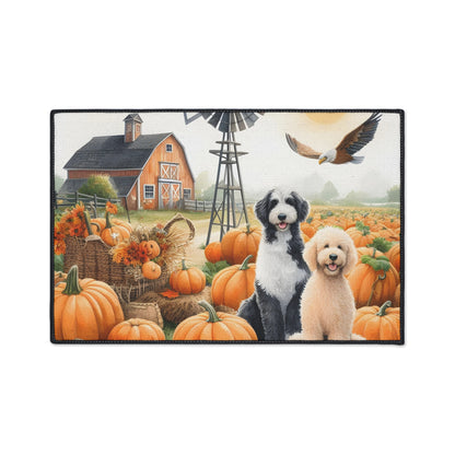 Fall Doodles Heavy Duty Floor Mat