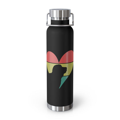 Doodle Copper Vacuum Insulated Bottle, 22oz