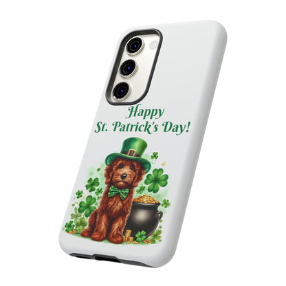 Happy Doodle St. Patrick's Day - Tough Cases - Apple iPhone, Samsung Galaxy, and Google Pixel