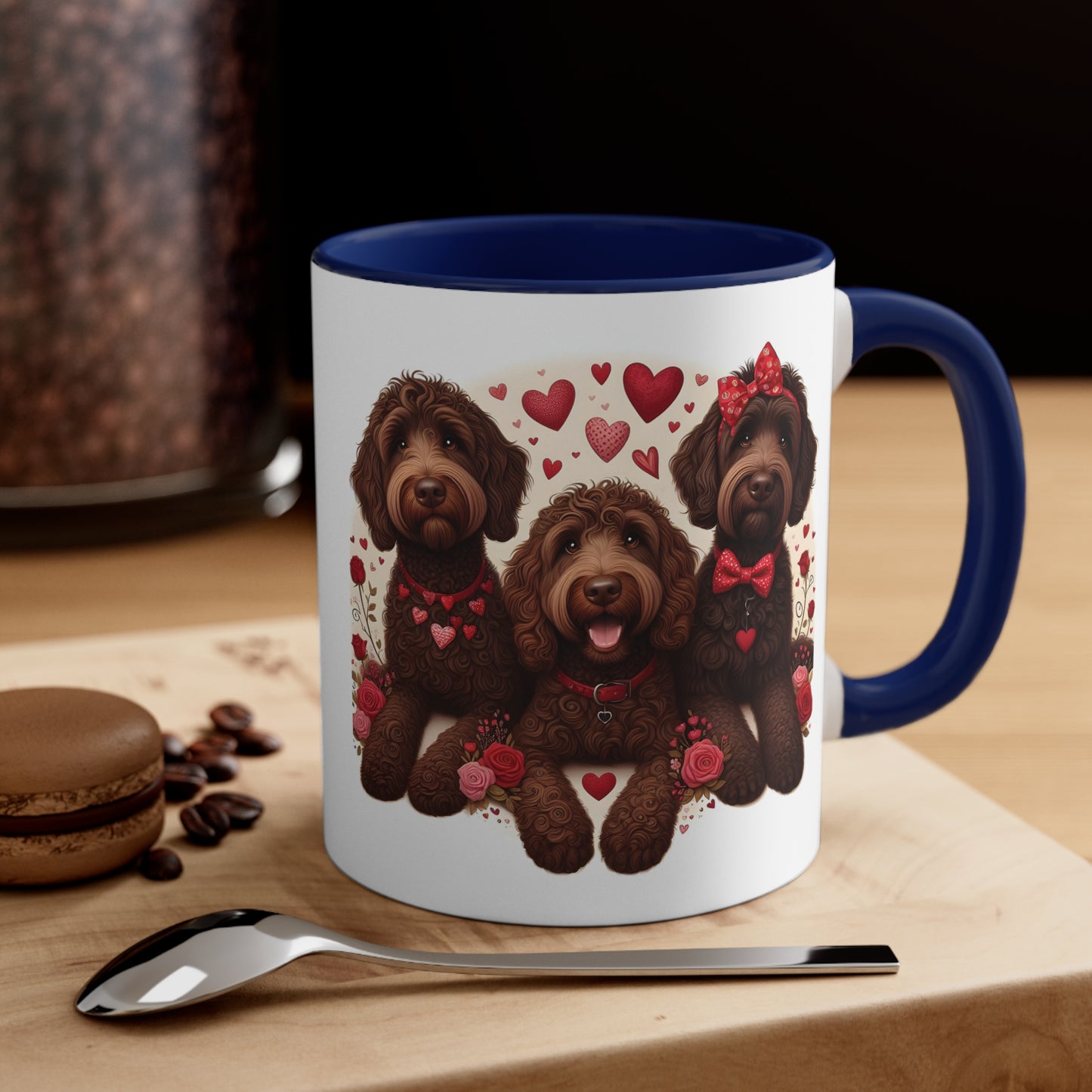 Chocolates for Valentine's Day - Accent Coffee Mug, 11oz