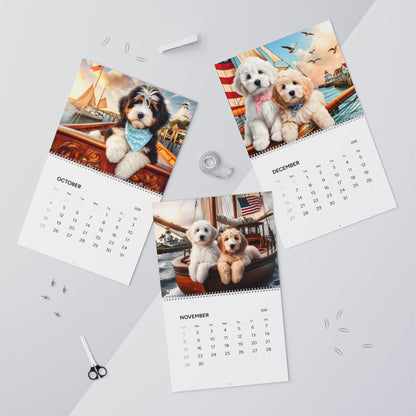 Doodles on a Sailboat - All Year - Wall Calendars (2026)
