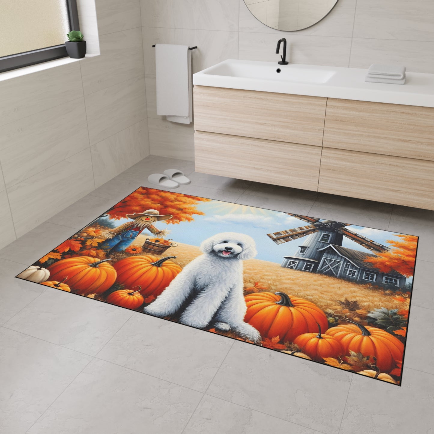 Happy Fall Heavy Duty Floor Mat