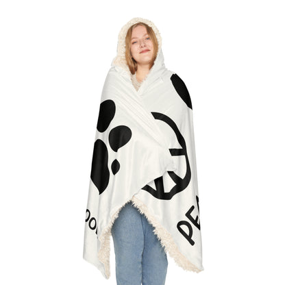 Peace Love Goldendoodle Snuggle Blanket