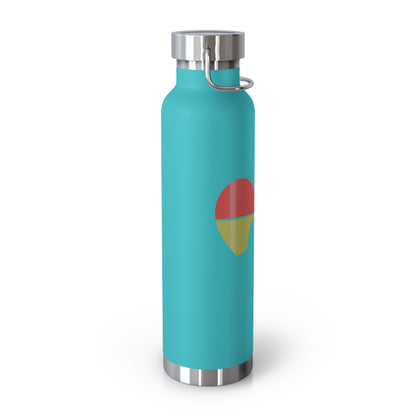 Doodle Copper Vacuum Insulated Bottle, 22oz