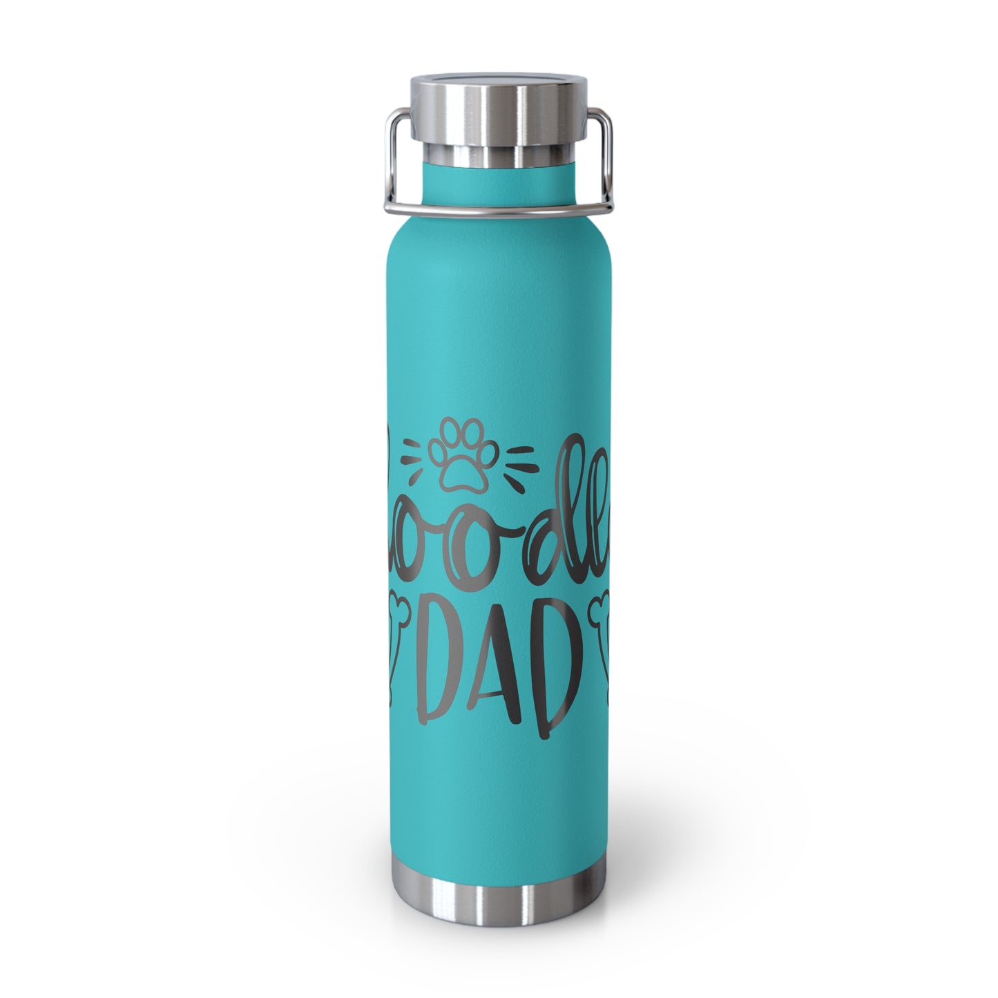 Doodle Dad Copper Vacuum Insulated Bottle, 22oz