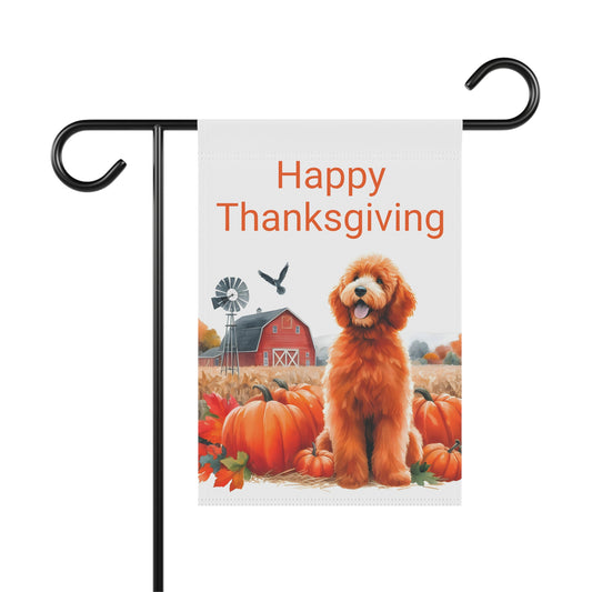 Happy Thanksgiving Garden & House Banner