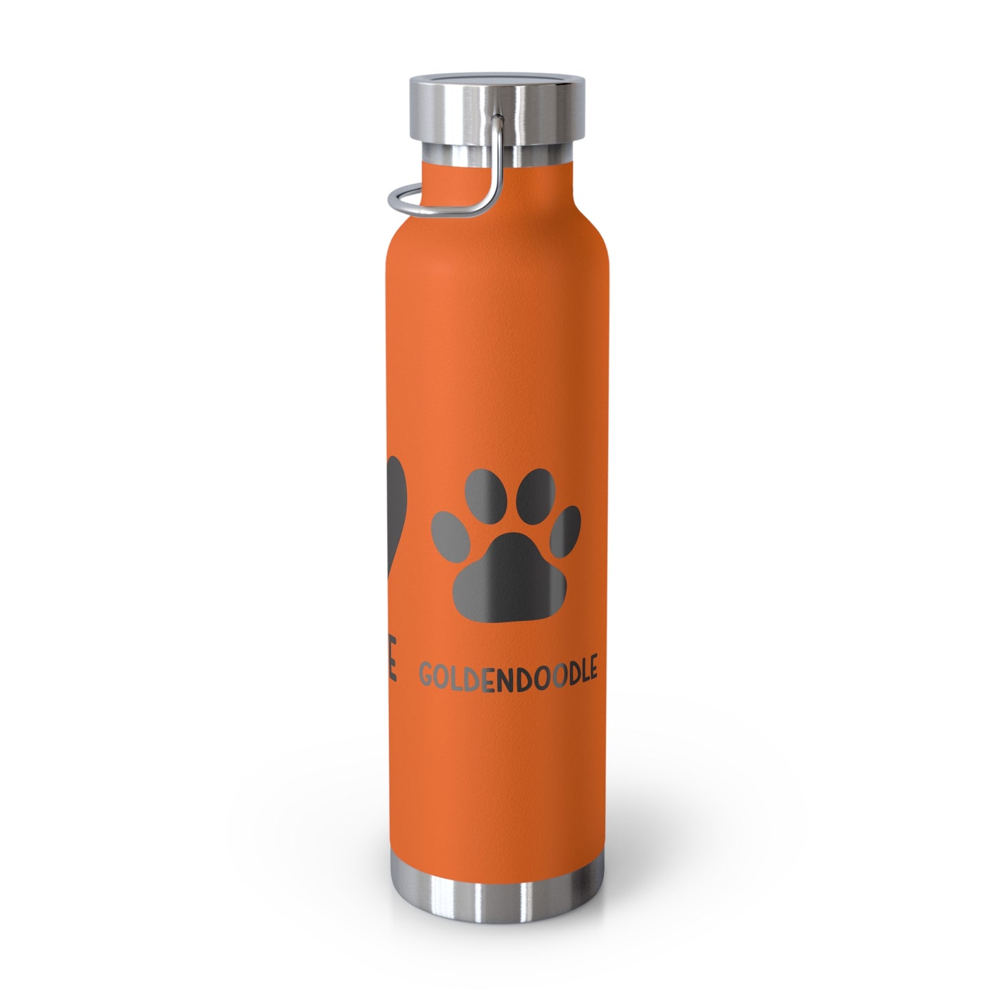 Peace Love Goldendoodles Copper Vacuum Insulated Bottle, 22oz