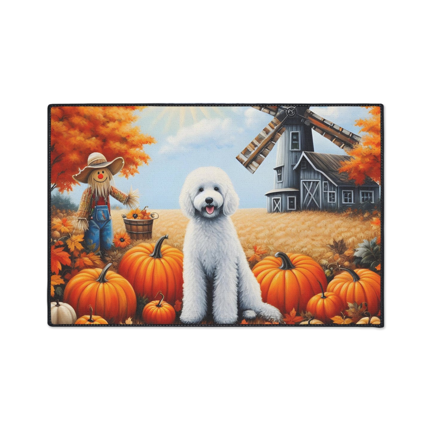 Happy Fall Heavy Duty Floor Mat