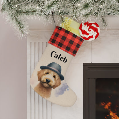 Doodle Personalized Christmas Stocking