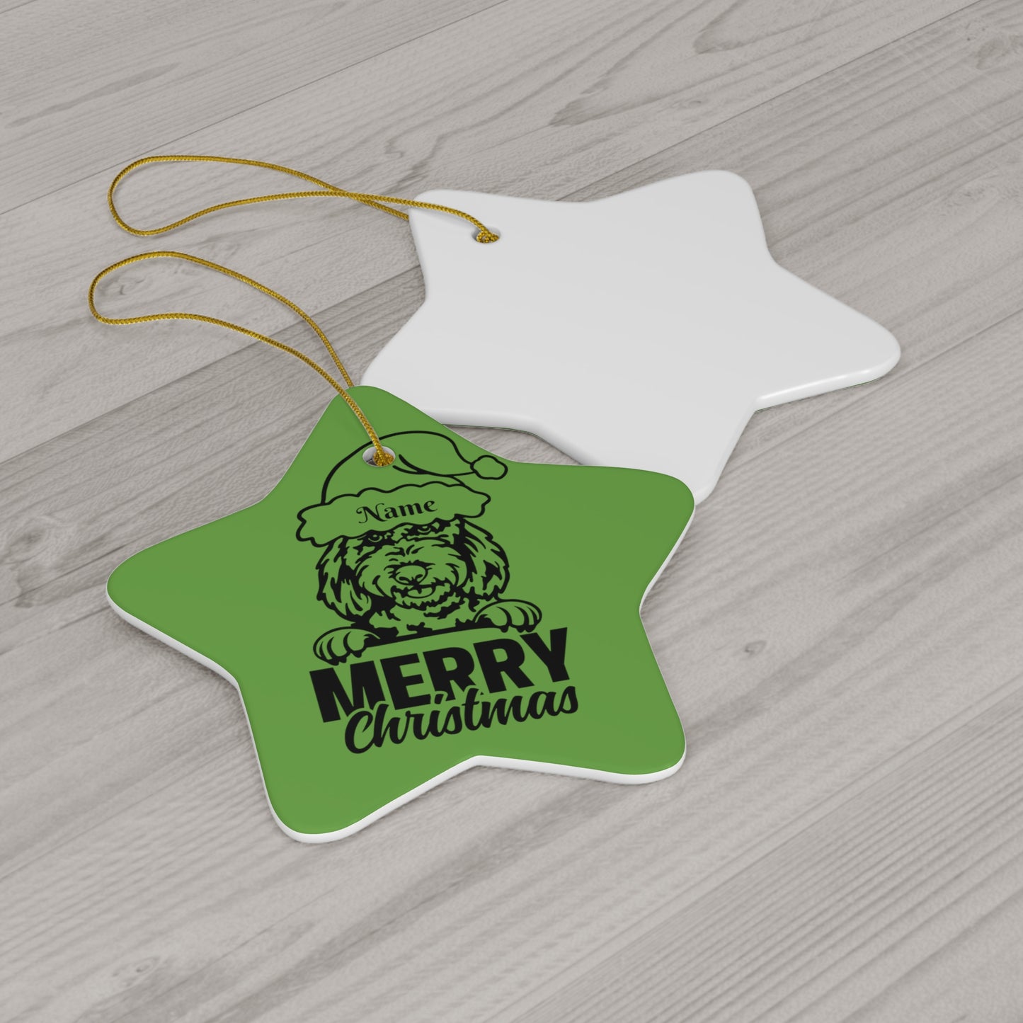 Personalize your Doodle Ornament!! Ceramic Ornament, 4 Shapes