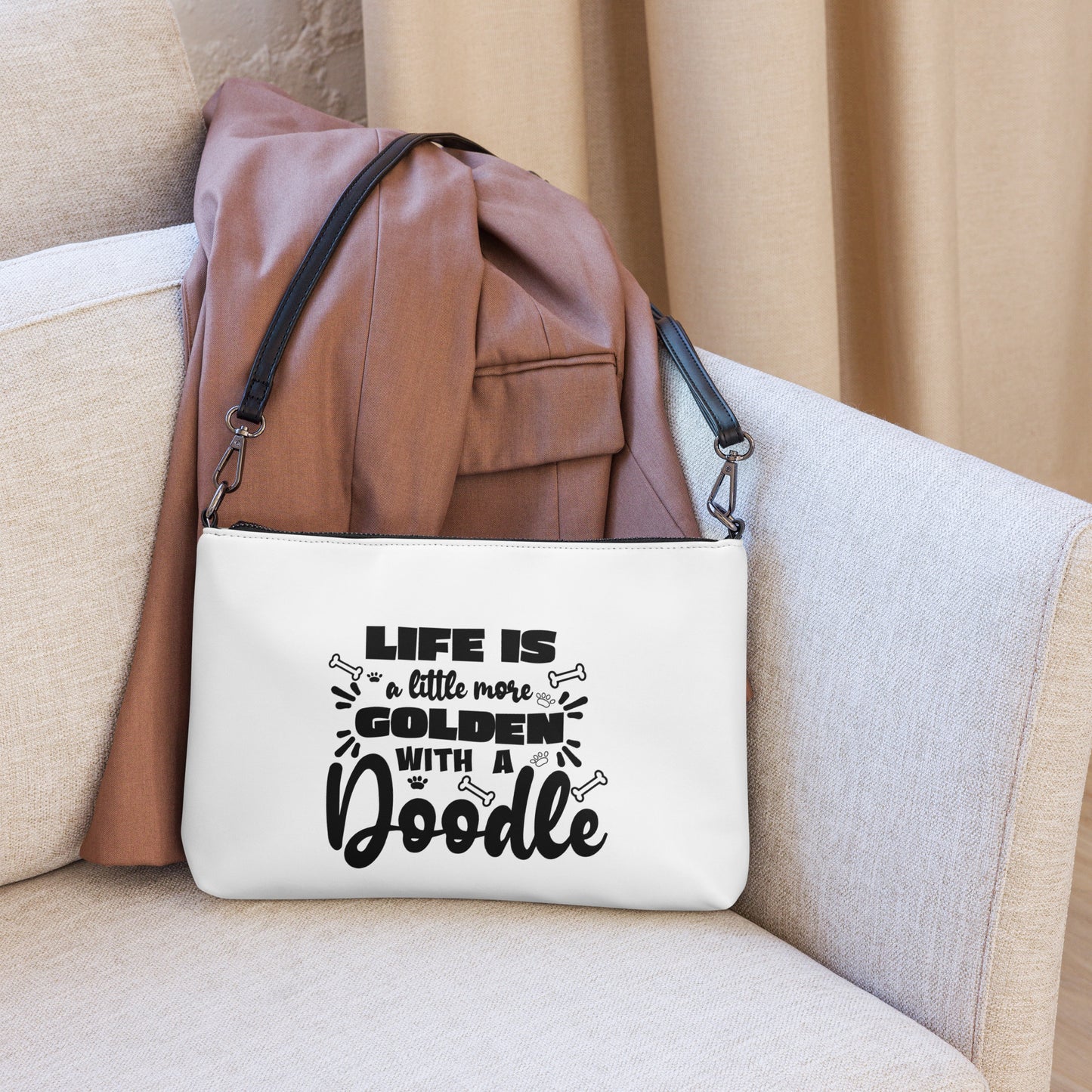 Life is Golden Crossbody Bag